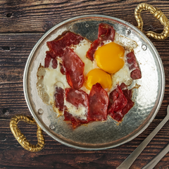 Turkish Eggs with Pastrami
