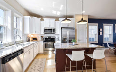 Apartment Kitchen Cleaning with Appliance