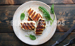Arabic Grilled Halloumi with Mint