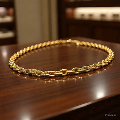 Berkeley & Lords Classic Gold Chain Necklace (50 cm)