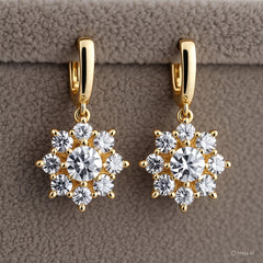 Berkeley & Lords Cluster Diamond Earrings