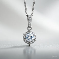 Berkeley & Lords Diamond Solitaire Pendant