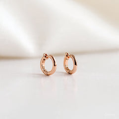 Berkeley & Lords Rose Gold Huggies