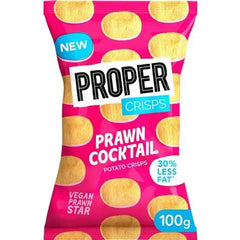 British Potato Crisps – Prawn Cocktail (UK style)