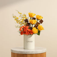 Berkeley & Lords Plain Chocolate in Shiny Floral Box