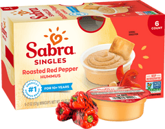 Hummus Dip – Roasted Red Pepper