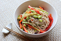 Japanese Soba Noodle Salad