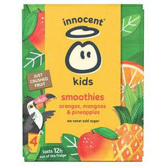 Berkeley Innocent Kids Oranges, Mangoes & Pineapples Smoothies 4x150ml