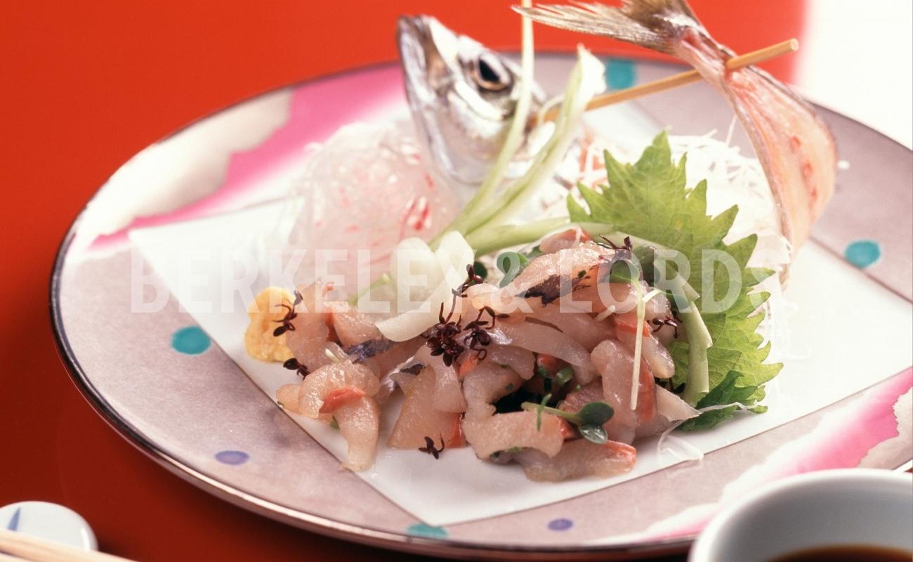 Japanese Aji Shashimi - Tataki Style