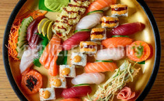 Japanese Nigiri Sushi Platter