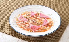 Japanese Salmon Carpaccio with Truffle