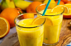 Orange, Mango, & Banana Juice