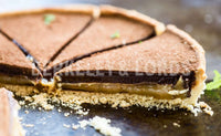 Sea Salt Caramel Chocolate Tart