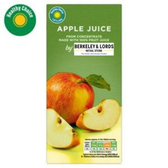 Berkeley Pure Apple Juice 1L