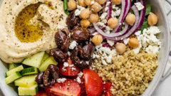 Arabic Hummus Salad