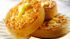 British Crumpets with Butter