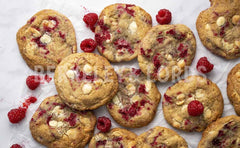 White Chocolate & Raspberry Cookie Dough