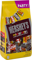 HERSHEY'S Miniatures Assorted Chocolate Candy Party Pack