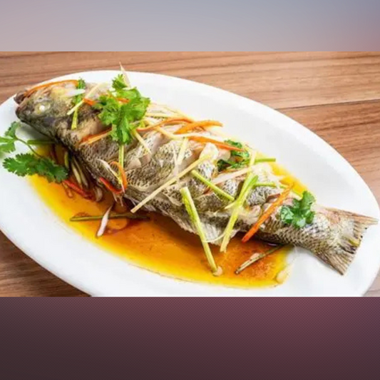 Chinese Steamed Sea Bass