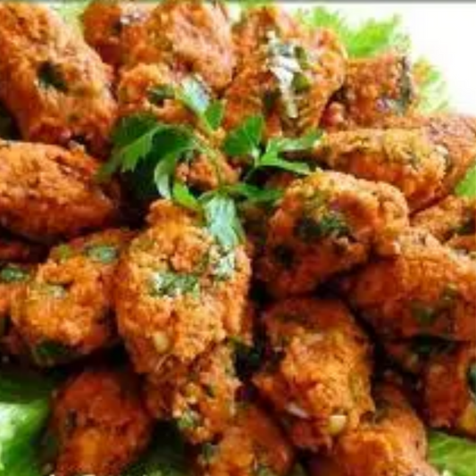 Turkish Mercimek Köftesi (Spiced Red Lentil and Bulgur Balls)