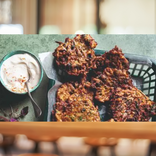 Turkish Öcce (Herb Fritters)