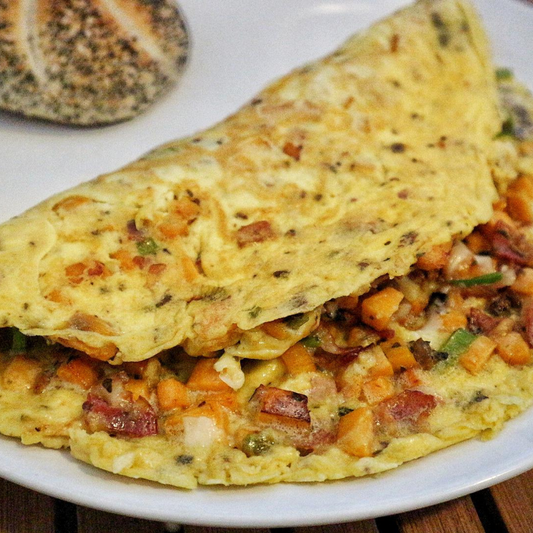 British Three Egg Omelette