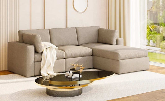 3 Seater L-Shaped Sofa Bed