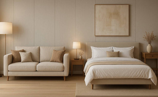 3 Seater Sofa & Queen Size Mattress