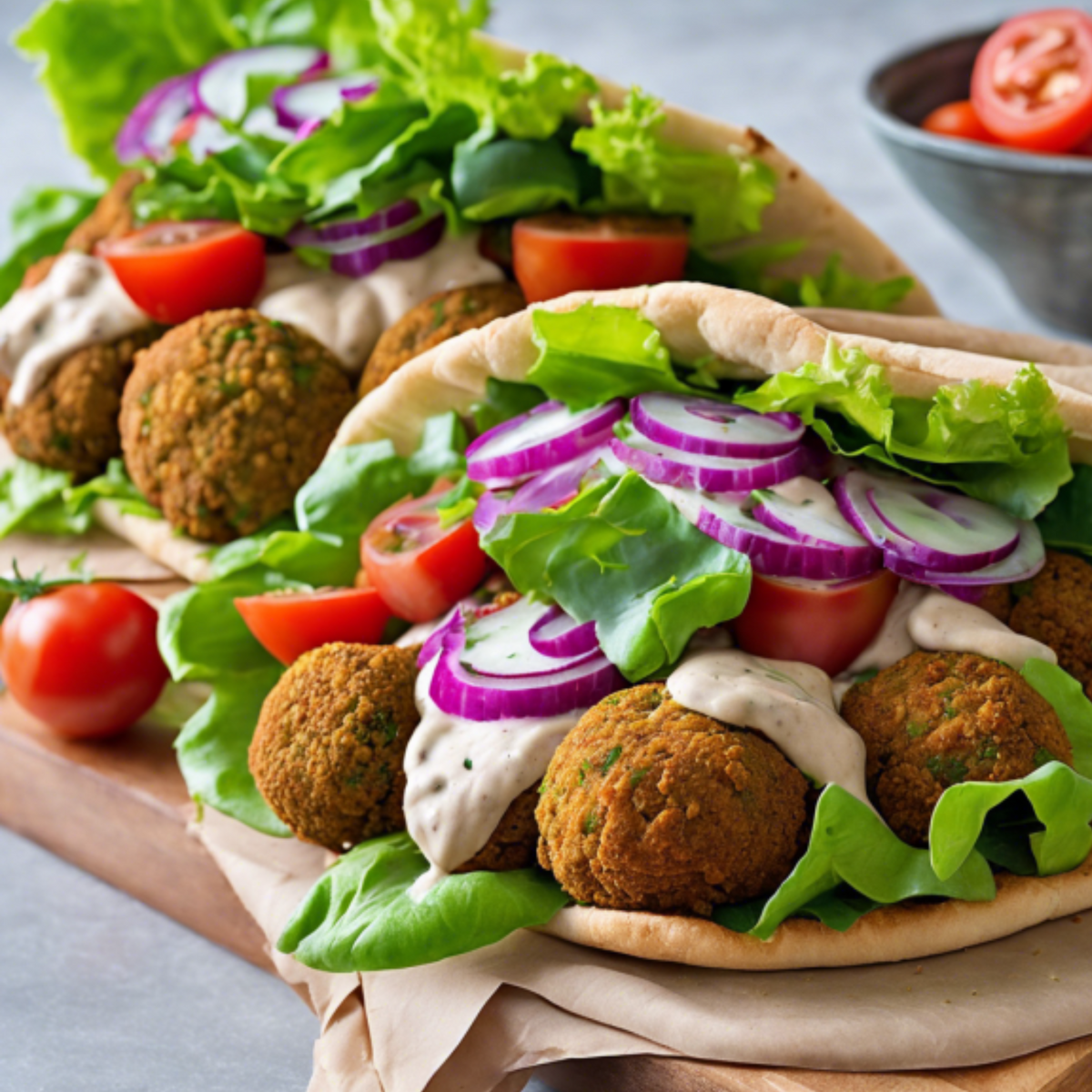Arabic Falafel Sandwich