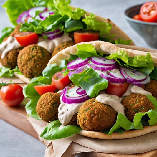 Arabic Falafel Sandwich