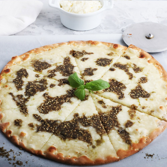 Arabic Manakish Cheese Zaatar