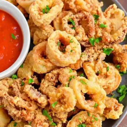 British Calamari Fried
