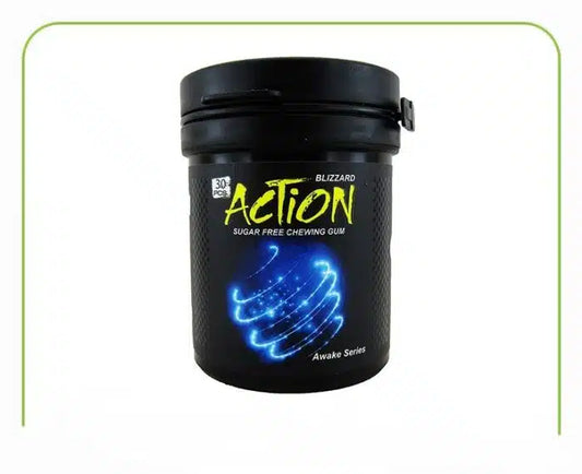 Action Sugar Free Chewing gum Blizzard 30pc