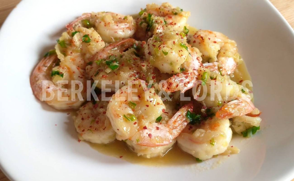 American Garlic Prawns