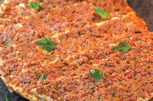 Turkish Antep Lahmacun (Spicy)