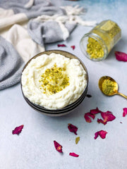 Arabic Ashta Cream with Honey & Pistachios