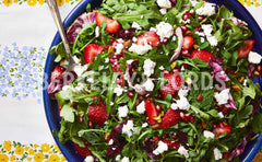 Arabic Rocket Salad with Pomegranate Molasses