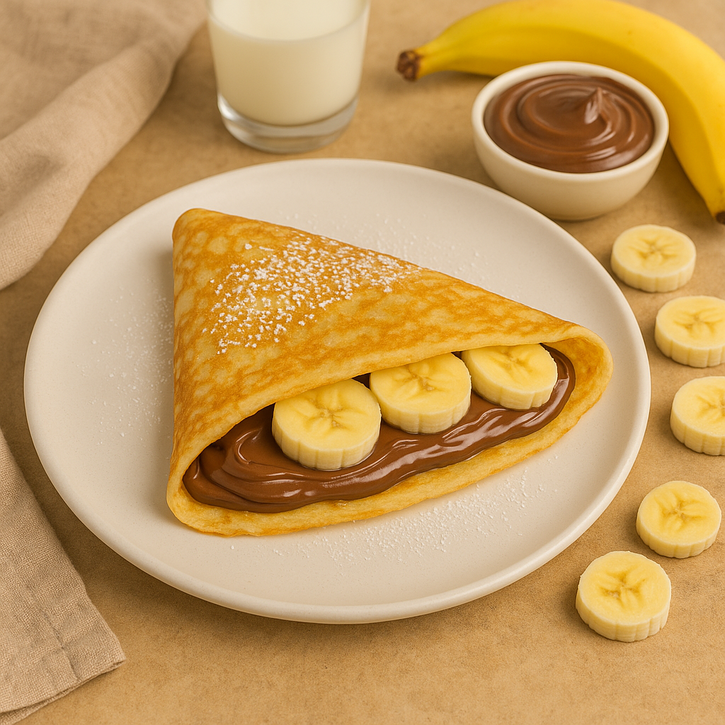 Banana & Nutella Crepe