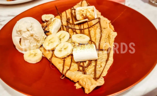 Banoffee S'mores Crêpe