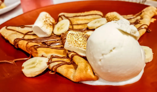 Banoffee S'mores Crêpe
