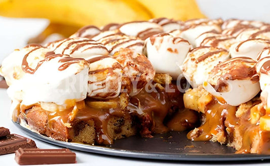 Banoffee S'mores Waffles