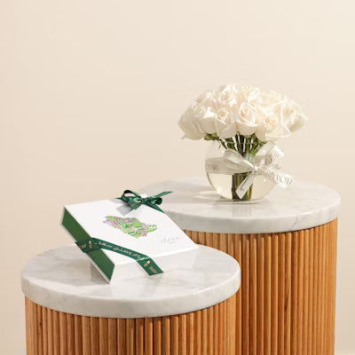 Berkeley & Lords Bateel Happy National Day Truffle Chocolate Box (Festive Vase)