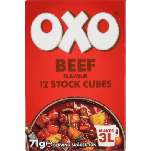 Beef Stock Cubes (Pack of 12)