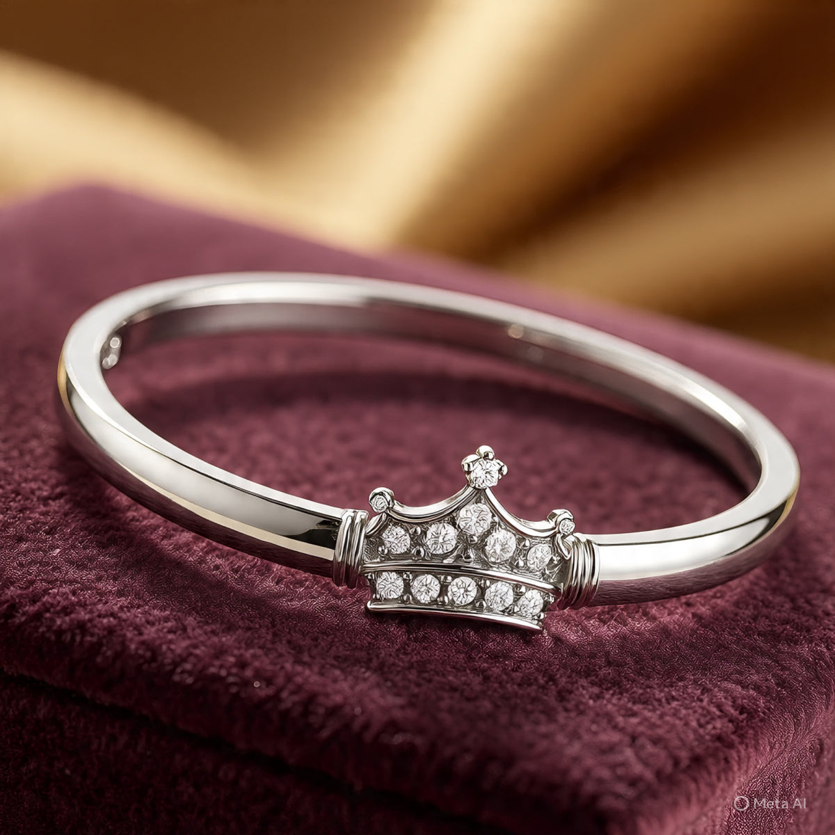Berkeley & Lords Diamond Crown Bangle