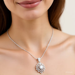 Berkeley & Lords Diamond Radiance Pendant Necklace