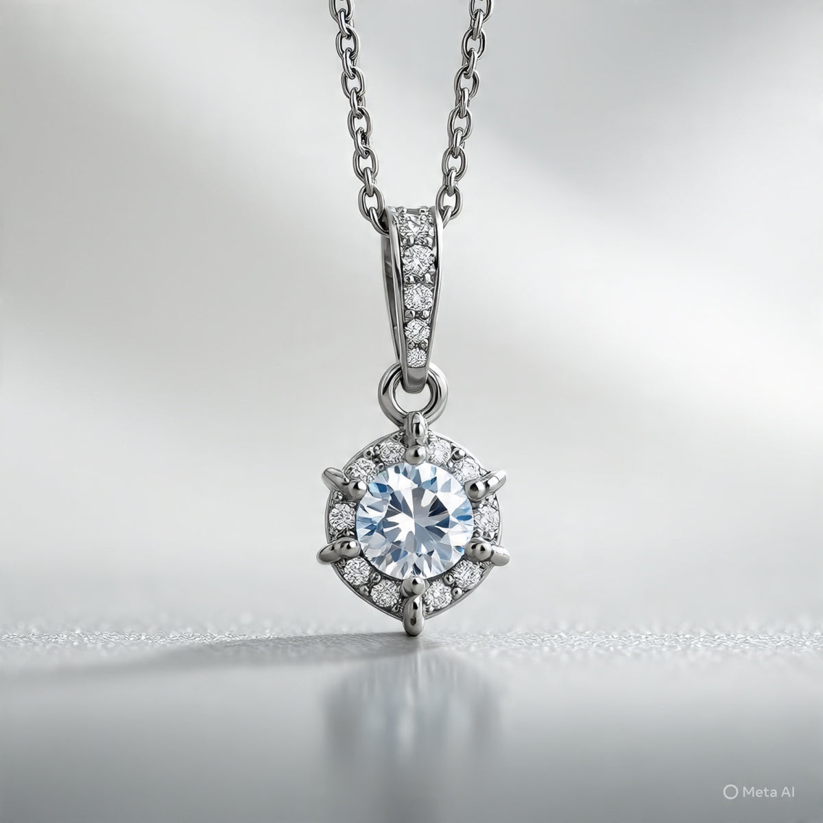 Berkeley & Lords Diamond Solitaire Pendant