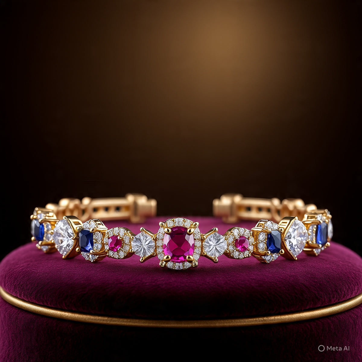 Berkeley & Lords Gemstone Royalty Bracelet