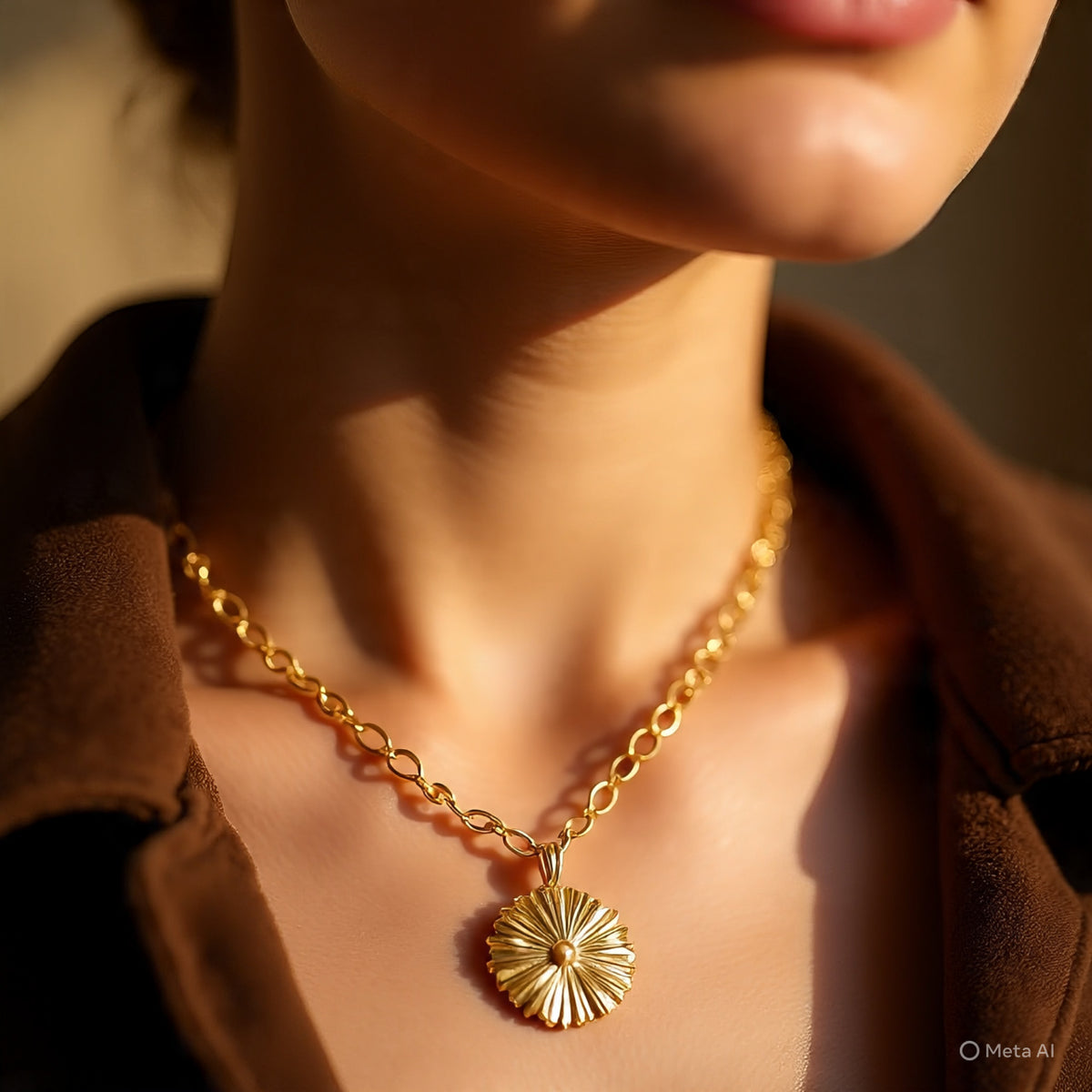 Berkeley & Lords Golden Lariat Neckpiece