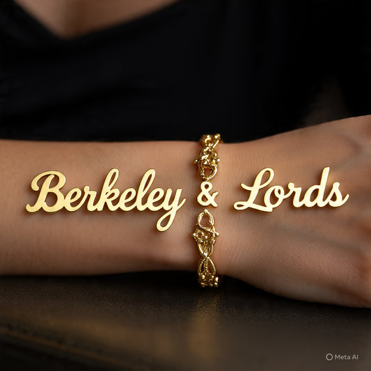 Berkeley & Lords Identity Gold Nameplate Bracelet