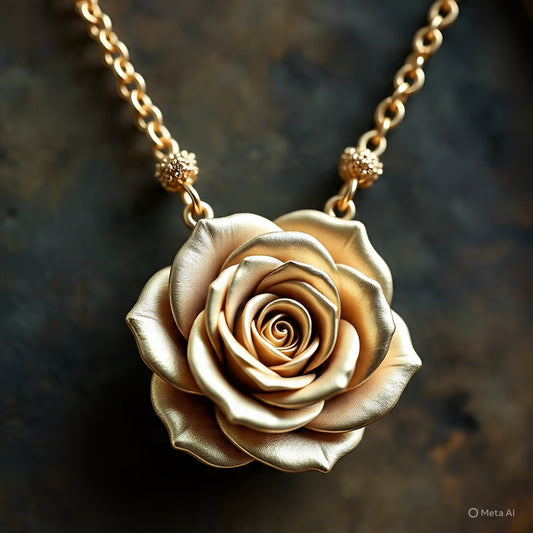 Berkeley & Lords Infinity Rose Pendant